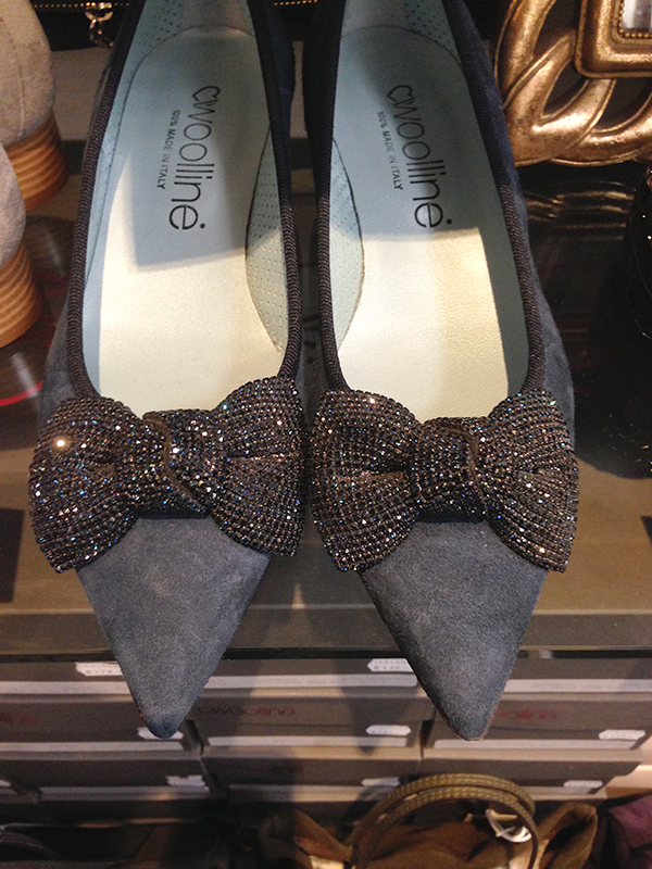 Pumps mit Strassmasche